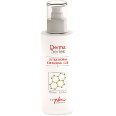 Гель очищаючий нормалізуючий для обличчя Derma Series Ultra-Norm Cleansing Gel 200 мл Очищаючий гель для вмивання