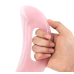 Шкребок Gua Sha Рожевий 18*8 см Масажер для обличчя Шкребок для масажу обличчя Масажер гуа-ша