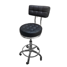 Стілець майстра CH-206-2 Білий Стілець зі спинкою для майстра косметолога Парикмахерське крісло