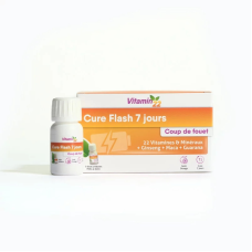 Вітаміни для дорослих Vitamin“22 Cure flash 7 jours 7 флаконів Комплекс вітамінів для імунітету дорослим