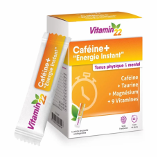 Вітаміни для дорослих Vitamin“22 Cafein + 14 стіків Комплекс вітамінів для енергії та життєвої сили